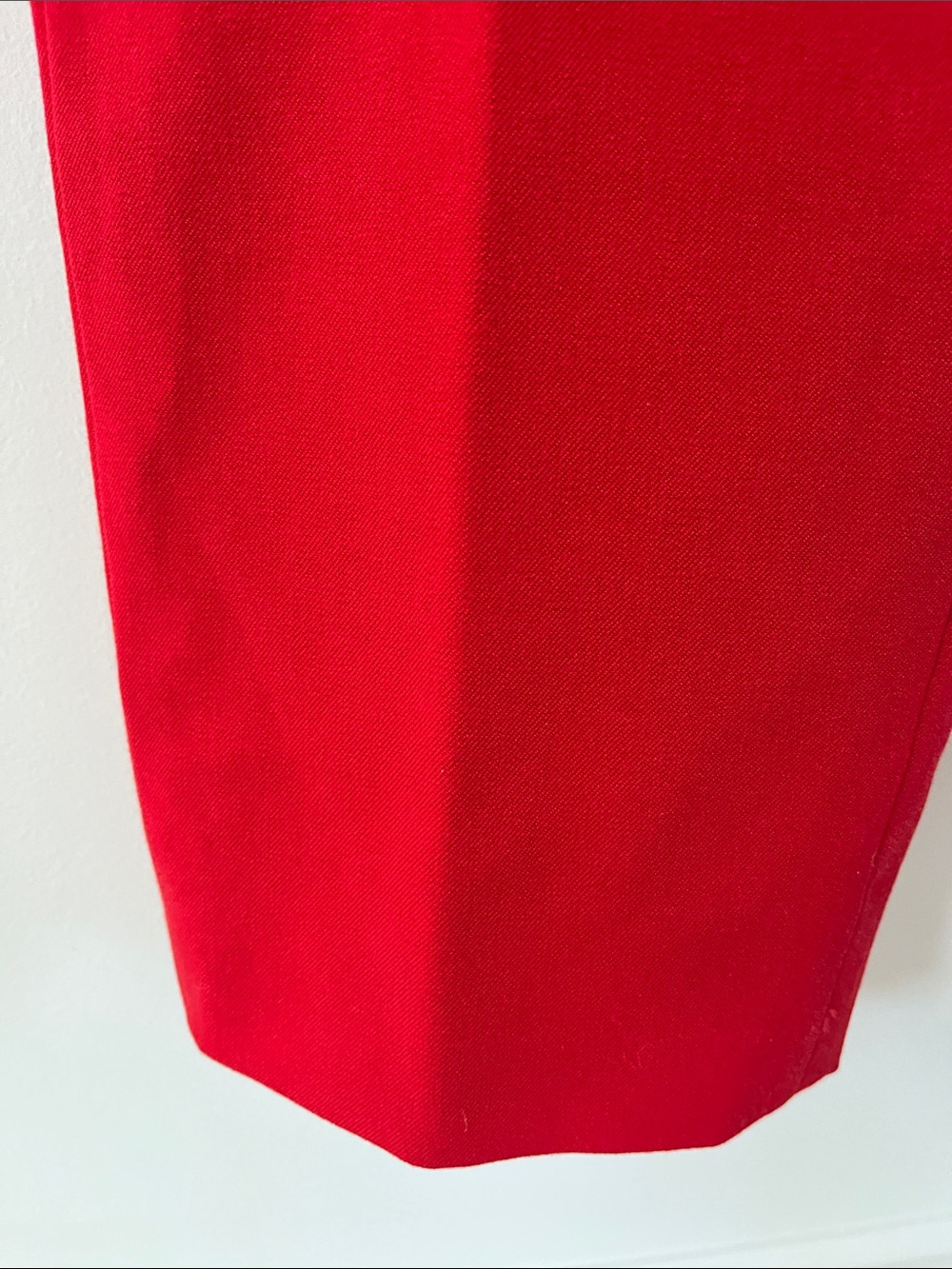 Banana Republic Sloan Red Tailored Straight-Leg Trousers Size 8 - Picture 6 of 13